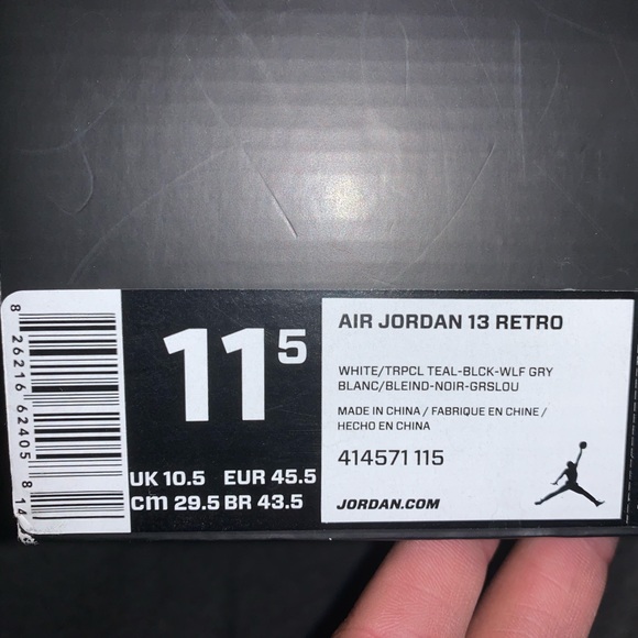 Jordan 13 Barons - Picture 8 of 8